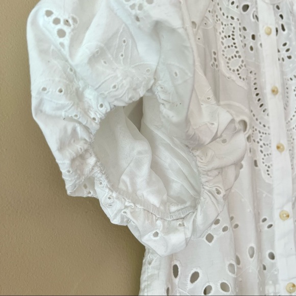 NWT Anthropologie Tallulah Eyelet Mini Dress - Picture 6 of 12